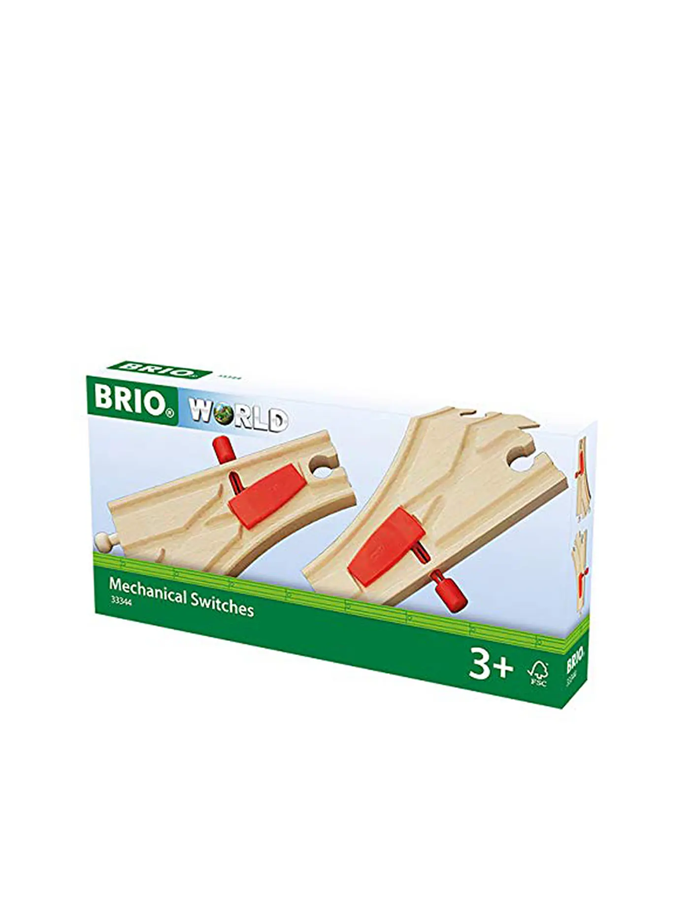 BRIO | Mechanisches Weichenpaar | 